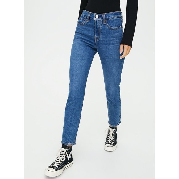 Levi's Denim - Levi's Wedgie Icon High-Waisted Skinny Jeans size 29 Charleston Moves Blue 90s